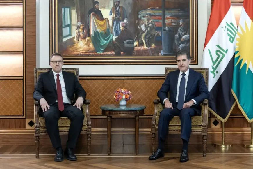 Nêçîrvan Barzanî û Balyozê Tirkiyeyê rewşa siyasî û peywendiyên aborî gotûbêj kirin