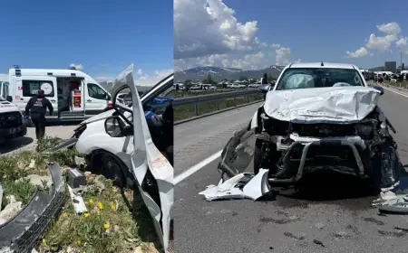 Van'da iki otomobil çarpıştı: 4 ölü, 2 yaralı