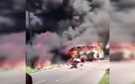 Irak'ta otobüs ile yakıt tankeri çarpıştı: 21 ölü, 19 yaralı