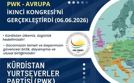 PWK-Avrupa İkinci Kongresini Gerçekleştirdi