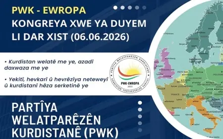 PWK-Ewropa kongra xwe ya duyem lı dar xıst