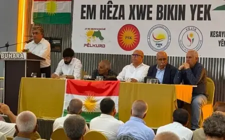 PÊLKURD, PSK, PWK, VEJÎN ve bağımsız şahsiyetler Kızıltepe'de bir konferans düzenledi