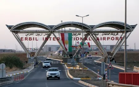 Erbil Uluslararası Havalimanında uçuşlar normale döndü