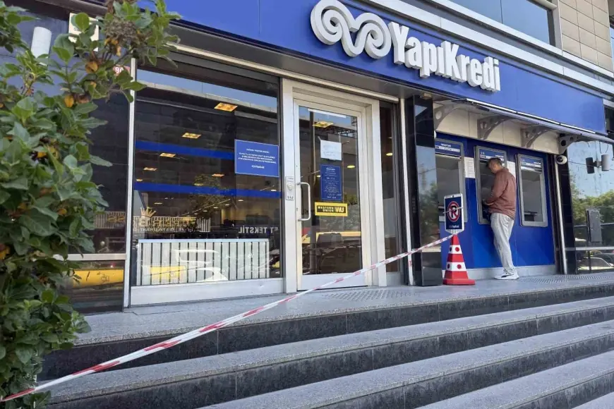 Esenyurt'ta Yapı Kredi Bankası şubesine silahlı saldırı