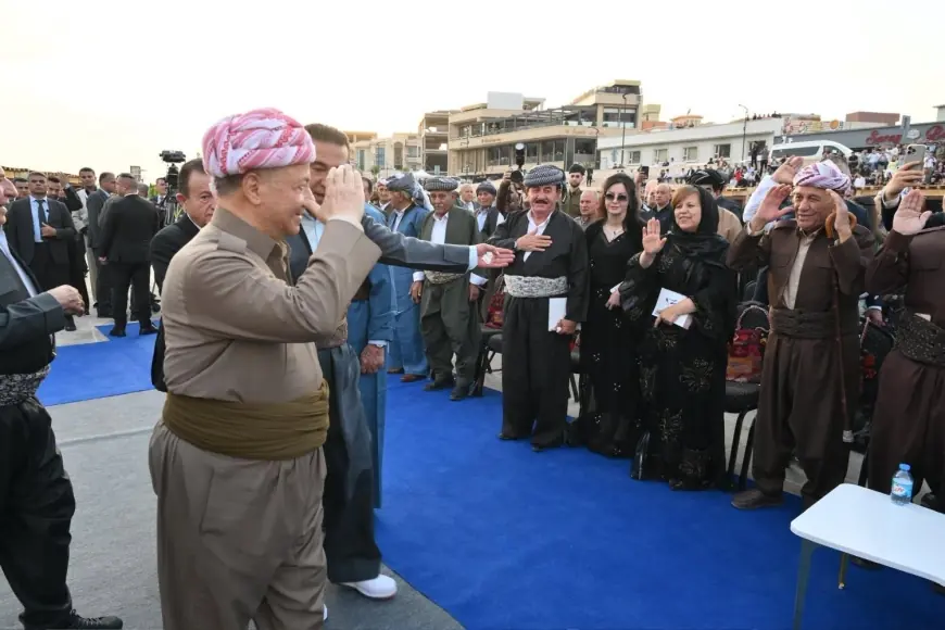 Başkan Barzani, 4. Uluslararası Şal u Şepik Festivali'ne Katıldı