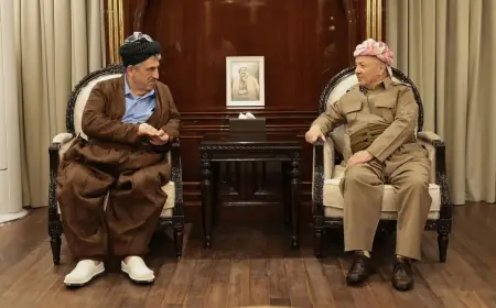 Başkan Barzani, Muhammed Haci Mahmud ile görüştü