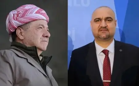 Başkan Barzani'den ITC Başkanı'na taziye mesajı