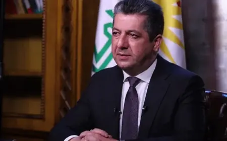 Mesrur Barzani, ITC Başkanı'na başsağlığı diledi