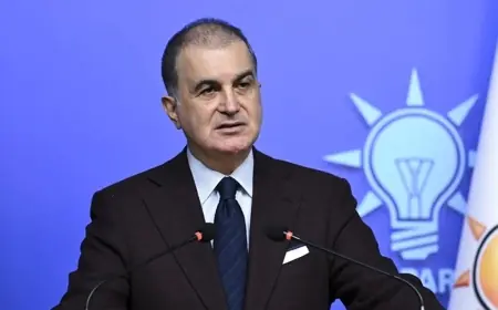 AK Parti Sözcüsü Ömer Çelik'ten Avrupa Parlamentosu’na 'Akın Gürlek' tepkisi