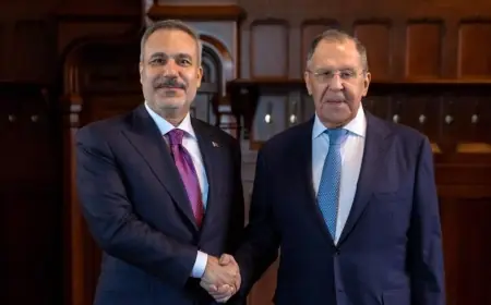 Hakan Fidan, Lavrov ile görüştü