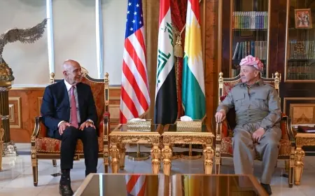Başkan Barzani, Trump’ın Özel Temsilcisi Barrack’ı Erbil’de Kabul Etti