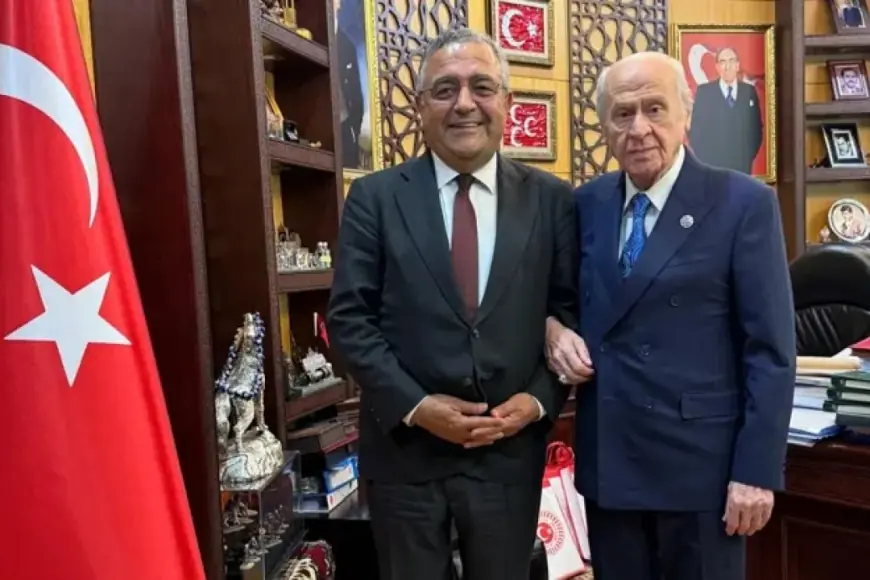 Tanrıkulu’dan Bahçeli’ye Teşekkür Ziyareti