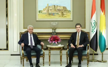 Neçirvan Barzani, ENKS heyetini kabul etti