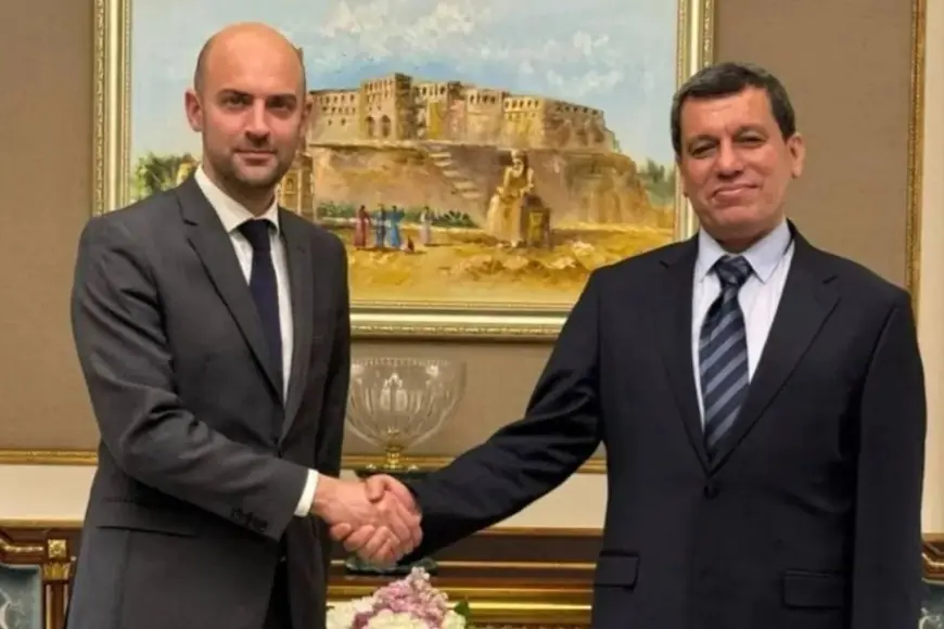 Mazlum Abdi, Fransa Dışişleri Bakanı Barot ile görüştü