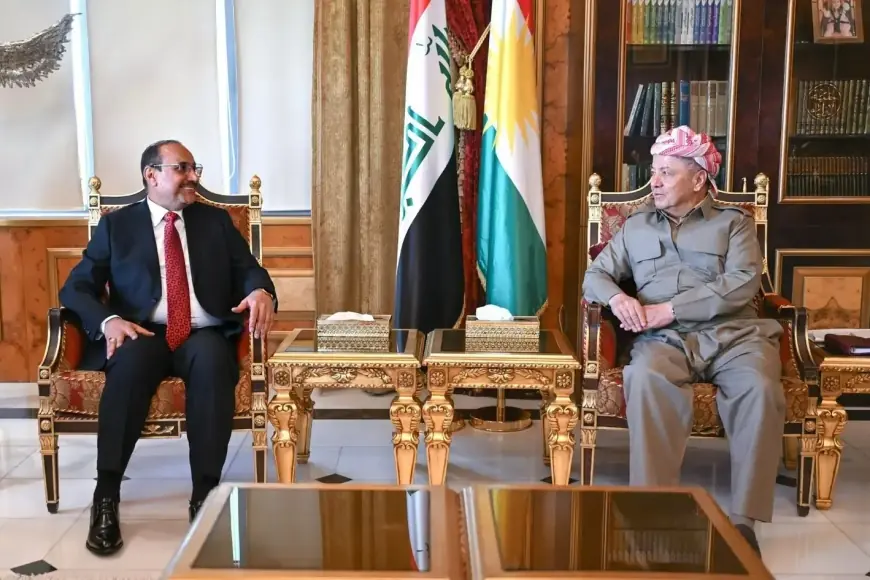 Başkan Barzani, Bağdat Valisini kabul etti