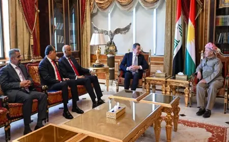 Başkan Barzani, Kanada Parlamentosu Kanada-Kürdistan Dostluk Grubu heyetini kabul etti