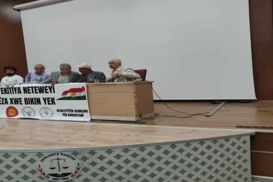 PÊLKURD, PSK, PWK, VEJÎN, Bağımsız Şahsiyetler Urfa’da Bir Konferans Düzenlediler