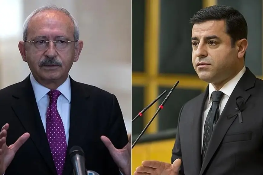 Demirtaş'tan Kemal Kılıçdaroğlu'na ret