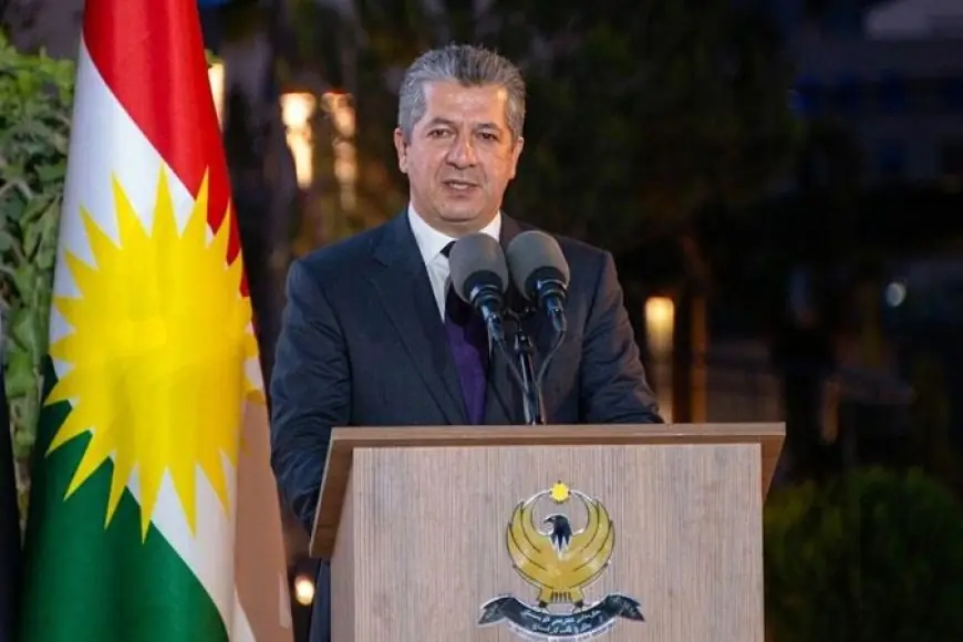 Mesrur Barzani, Babil’in Asma Bahçeleri Parkı’nın Açılışını Yaptı