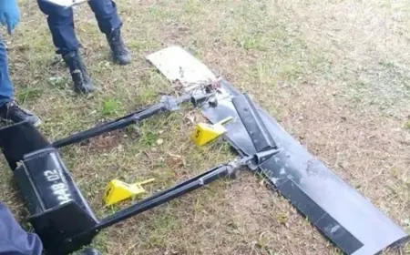 Kastamonu’da bir evin bahçesine İHA düştü