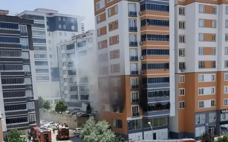 Maraş'ta bir apartmanda yangın: Engelli 3 kardeş yaşamını yitirdi