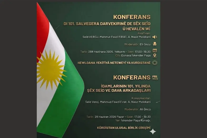İdamlarının 101. Yılında Şeyh Said ve Dava Arkadaşları Anısına Diyarbakır’da Konferans