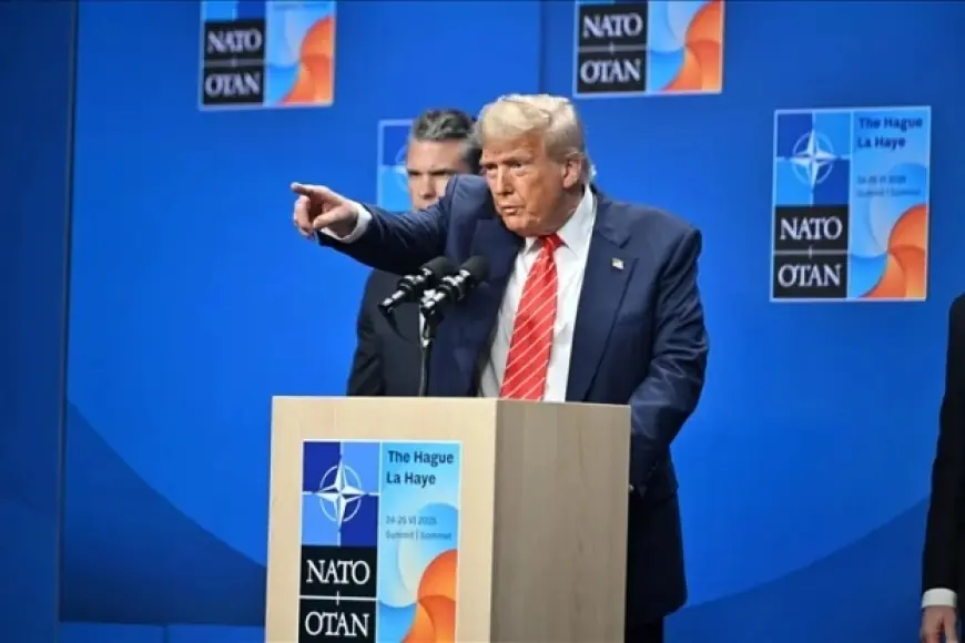 Trump'tan NATO Zirvesi öncesi F-35 açıklaması