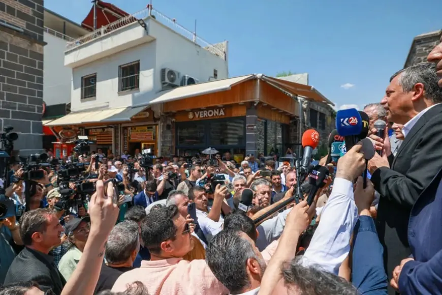 Özgür Özel'den Diyarbakır'da Demirtaş Mesajı