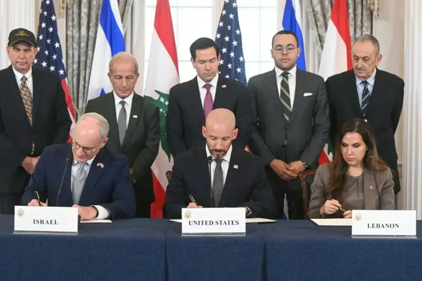 İsrail ile Lübnan arasında ABD arabuluculuğunda çerçeve anlaşması imzalandı