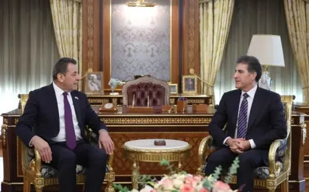 Nêçîrvan Barzanî Koma Dostaniya Kanadayî-Kurdî qebûl kir
