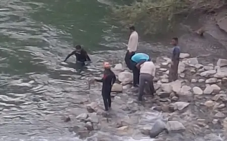Bitlis'te dereye giren 3 kardeşten 1'i boğuldu, 1'i kayboldu