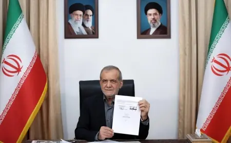 Pezeşkiyan: ABD ile mutabakat Hamaney’in onayıyla sağlandı