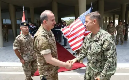 CENTCOM Komutanı Beyrut'ta