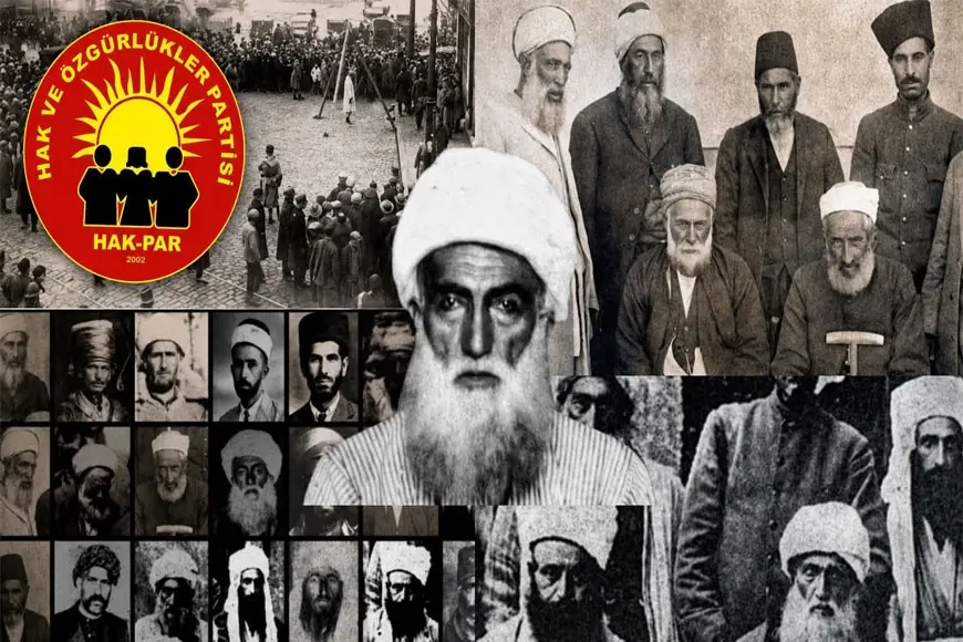 HAK-PAR: Şeyh Said ve Arkadaşlarını Rahmetle, Saygıyla Anıyoruz