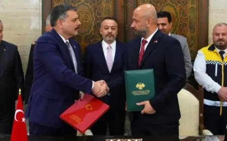 Türkiye ile Suriye arasında afet ve acil durum yönetimi alanında protokol imzalandı