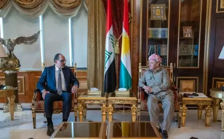 Başkan Barzani, MİT Başkanı İbrahim Kalın ile bir araya geldi