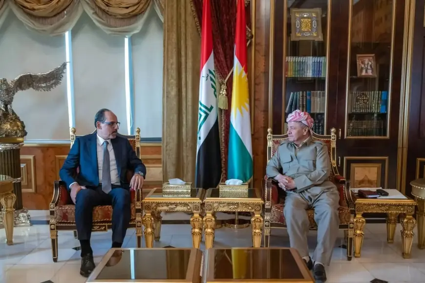 Başkan Barzani, MİT Başkanı İbrahim Kalın ile bir araya geldi