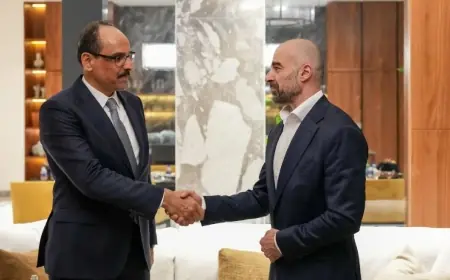 Bafıl Talabani MİT Başkanı İbrahim Kalın ile görüştü