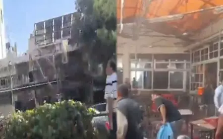 Şam'da bir kafede patlama: Yaralılar var