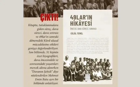 Celal Temel'in "49'ların Hikâyesi" kitabı yayımlandı