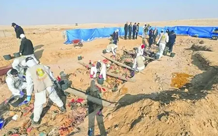 Erbil ve Bağdat toplu mezarlar için ortak ekip kurdu
