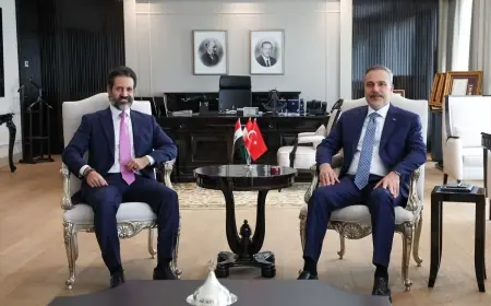 Hakan Fidan ve Kubad Talabani görüştü