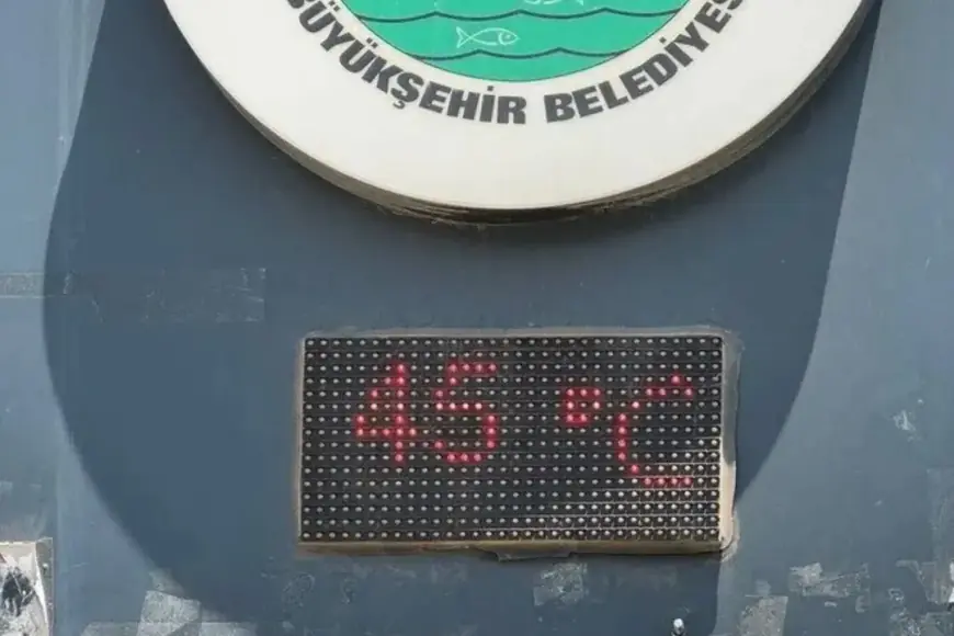 Urfa'da termometreler 45 dereceyi gösterdi