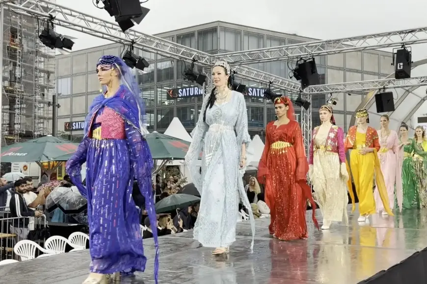 Kürt moda tasarımcısı Şeyma Zehawi'den Berlin'de özel koleksiyon