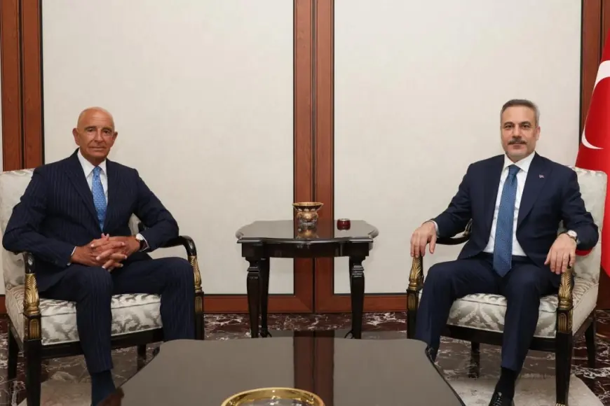 Hakan Fidan Tom Barrack ile görüştü