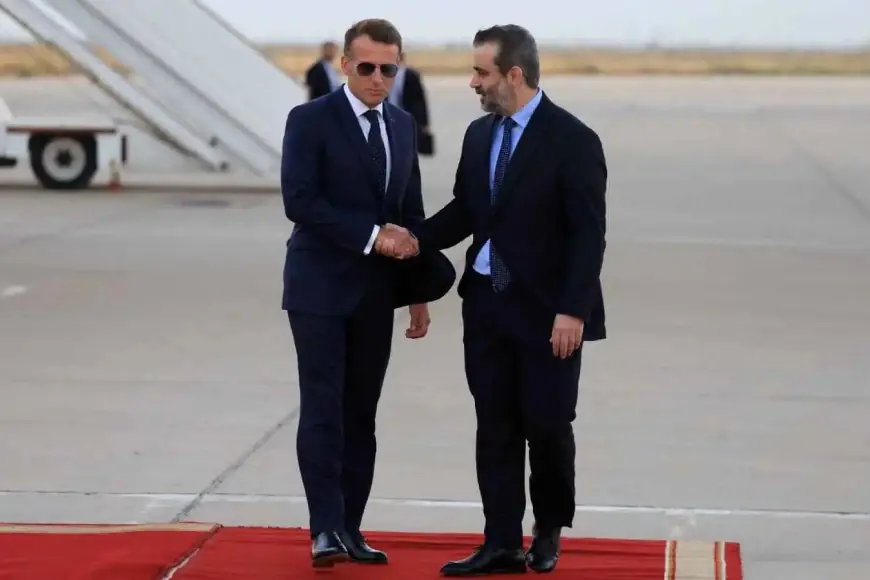 Macron'dan Şam'a Tarihi Ziyaret