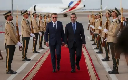 Macron li Sûriyeyê ye: Werin em rûpeleke nû vekin