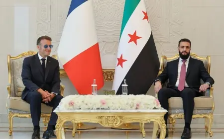Şara ile Macron görüşmesinde neler konuşuldu?