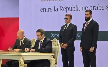 Paris-Şam hattında stratejik anlaşma