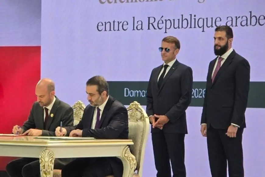 Paris-Şam hattında stratejik anlaşma
